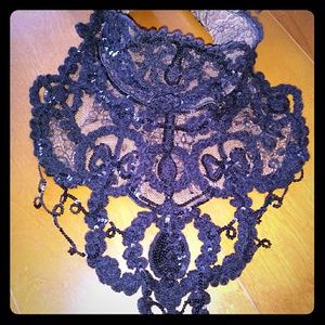 Anne Fontaine neck applique. PRECIOUS collection.